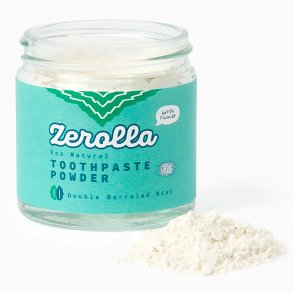 Naturlig tandkrm Powder ZEROLLA Eco Natural Double Mint 60 ml