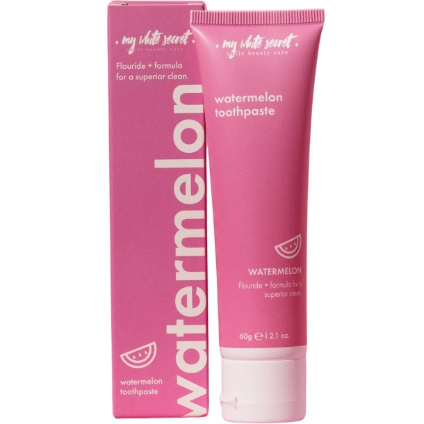 Xylitol Tandkrm MY WHITE SECRET Watermelon 60g