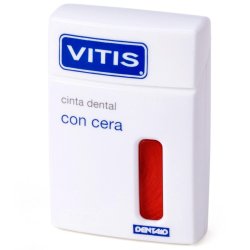 Tape Tanntr�d VITIS Cinta Dental Con Cera 50 mtr.