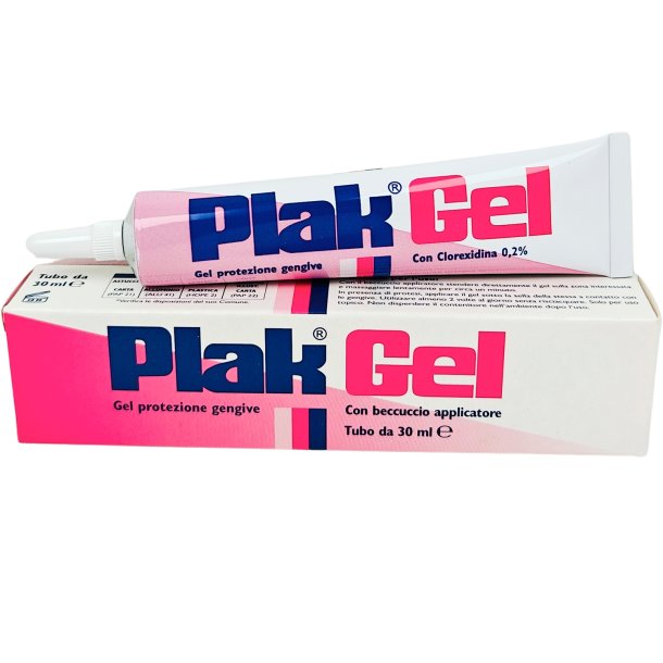 Klorhexedin Tandgel 0,20 % Polifarma Benessere PLAK Gingival Protection 30 ml