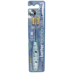 3-sidet Brnetandbrste Better Toothbrush 4-10 r