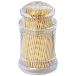 Tannpirkere av tre ENGER 150 pcs. Borddispenser