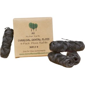 Bredygtig Tandtrd 4 x 30 mtr. ME MOTHER EARTH Charcoal