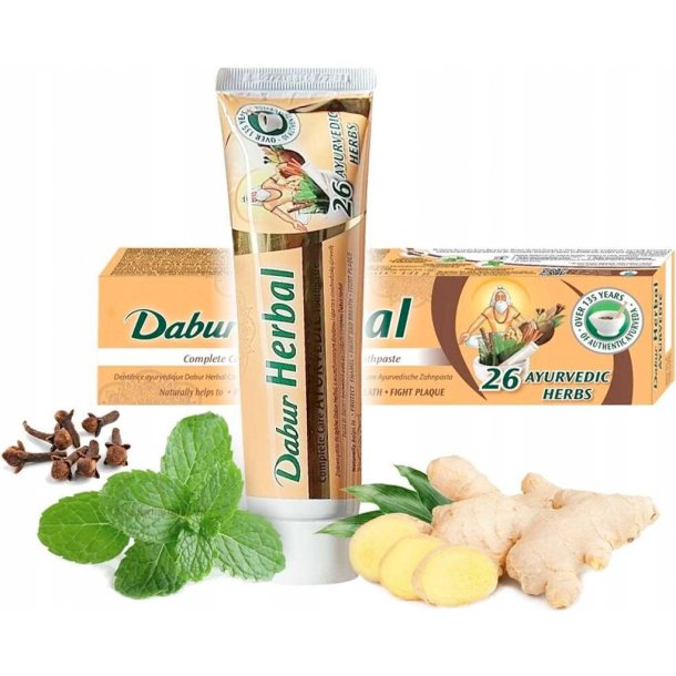 Herbal Tandpaste DABUR 26 Ayurvedic Herbs 100 ml