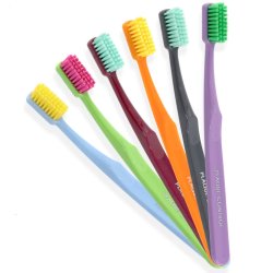 Harte Zahnb�rste PIAVE Plaque Control Compact Head