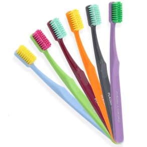 Harte Zahnb�rste PIAVE Plaque Control Compact Head