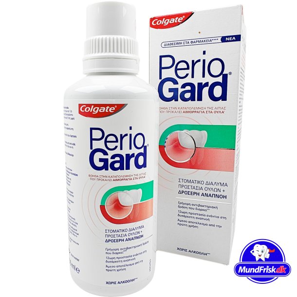 Colgate PerioGard Mundskyl Gum Protection &amp; Fresh Breath 400 ml.