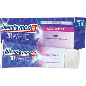 3D White Tannkrem BLEND-A-MED Cool Water 75 ml.