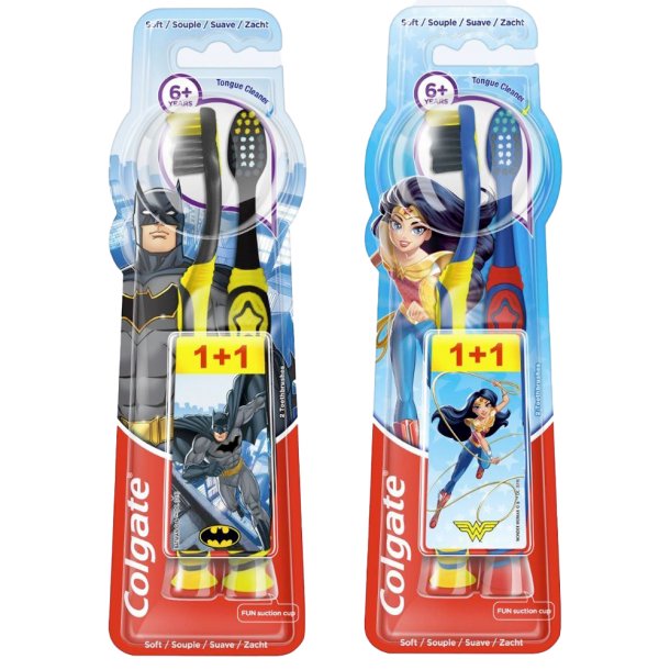 Colgate 2 st. Barntandborstar Frn 6 r