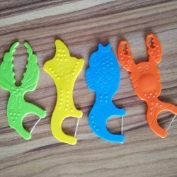 Tandtrds-bjler til brn DENTADAN Ocean Flosser 24 stk