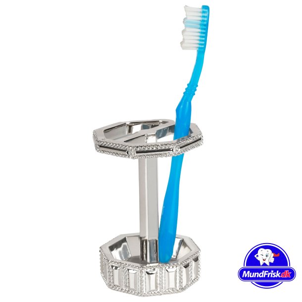 Tandbrsteholder Nu Steel Glitz Chrome Resin