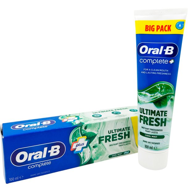ORAL-B Tandpasta Complete Plus Ultimate Fresh 100 ml.