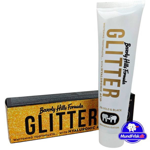 BEVERLY HILLS FORMULA Whitening Tandpasta Glitter Hyaluronic 100 ml