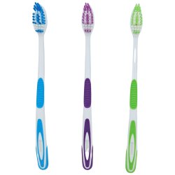 Setablu Tandborstar 3 st. Professionellt medium