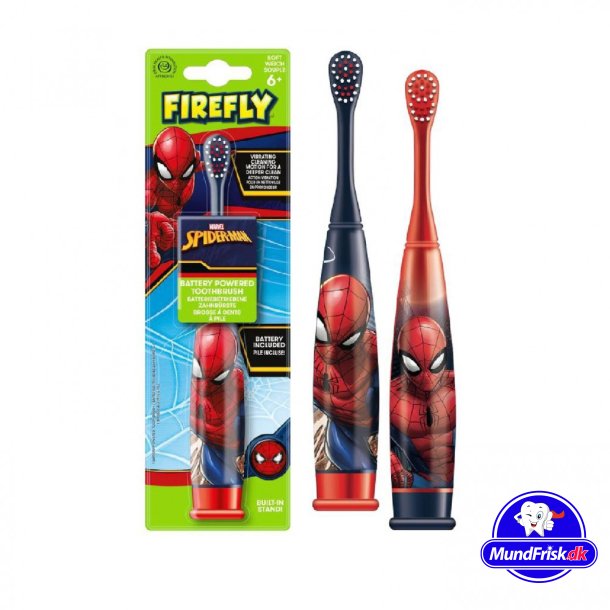 Spiderman Elektrische Zahnbrste FIREFLY Turbo Max Battery