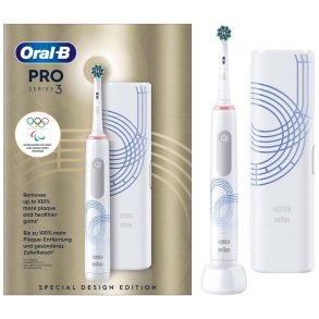 Oral-B Pro 3 3500 Eltandbrste Olympia Special Edition + Rejseetui