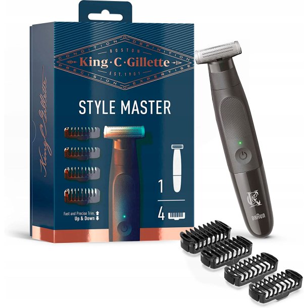 Gillette King C. Style Master Skg Trimmer Inkl. 4 Kamme