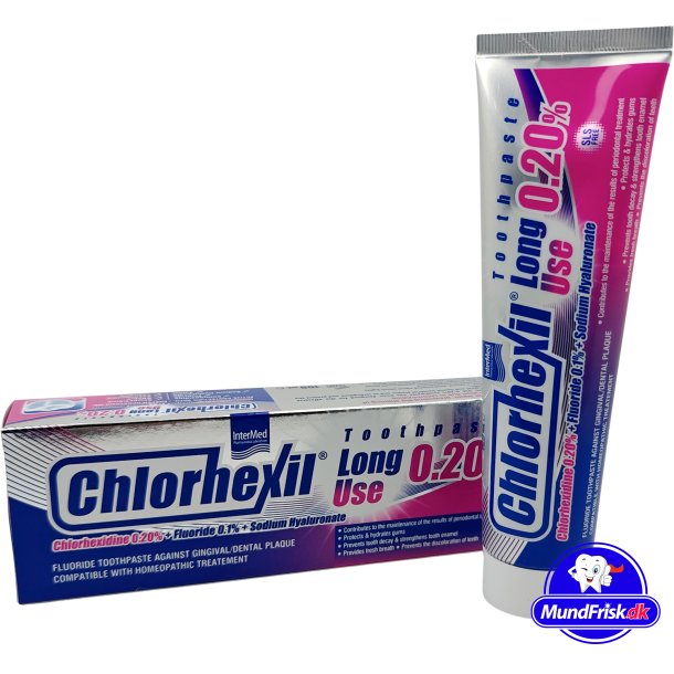 Chlorhexidin-Zahnpasta 0,20 % CHLORHEXIL Langzeitanwendung 100 ml.