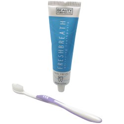 Whitening Tandpasta + Tandbrste Beauty Formulas Fresh Breath