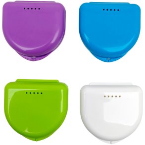 Lille Etui Opbevaring Protese, bideskinne, bjle, tandbeskytter mv.