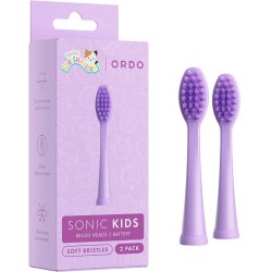 Brstehoder til Ordo Sonic Batteri El-tannbrster for barn 2 stk. Squishmallows Daxxon