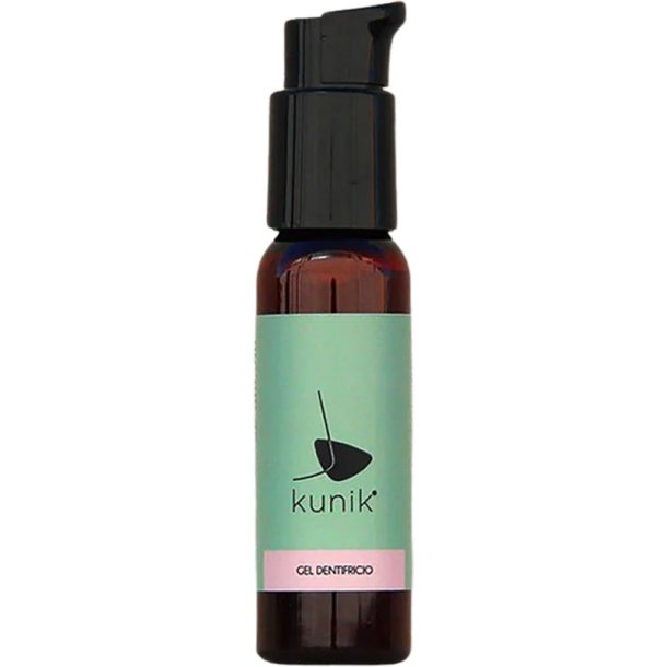 KUNIK Naturlig tandgel för hundar  Hjälper till att minska plack, tandsten och dålig andedräkt (50 ml)