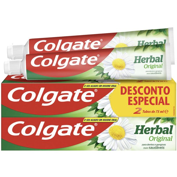 Colgate Tandpasta 2 x 75 ml Herbal Original