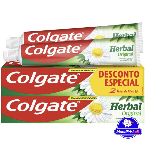 Colgate Tandpasta 2 x 75 ml Herbal Original
