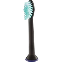 DENTADAN Sorte Brstehoveder til Philips Sonicare med Beskyttelseshtter 6 stk.