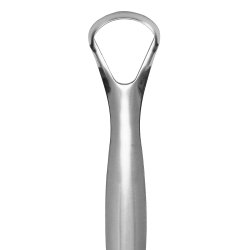 MundFrisk Tungeskraper i rustfritt stl - Dobbeltsidig tungrenser