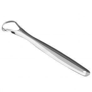 MundFrisk Tungeskraper i rustfritt stl - Dobbeltsidig tungrenser