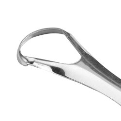 MundFrisk Tungeskraper i rustfritt stl - Dobbeltsidig tungrenser