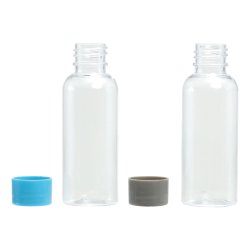 Rejseflasker med spray - 3 stk. beholdere + 1 forstver