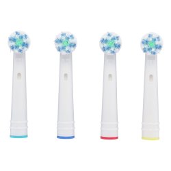 4 st. Plackreducerande borsthuvuden kompatibla med Oral-B