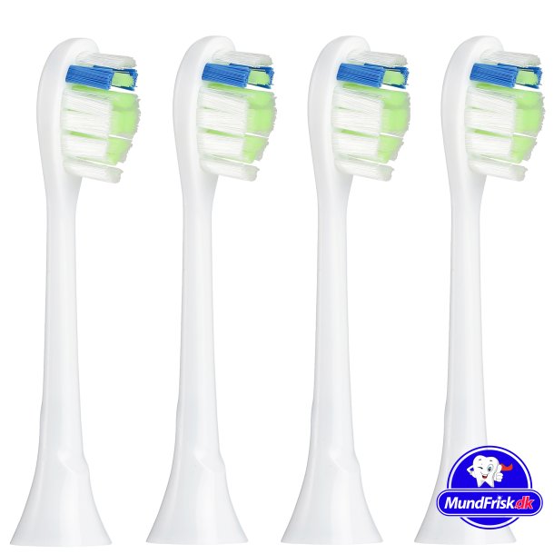 Safe Clean brstehoder uten metall Philips Sonicare-kompatibel 4 stk.