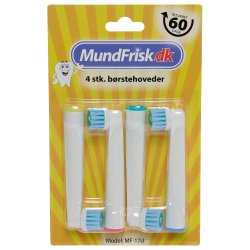 4 st. Borsthuvuden fr Oral-B Sensitive Smiling Clean