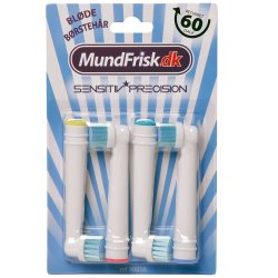 4 stk. Flsomme brstehoder for Oral-B-kompatibel