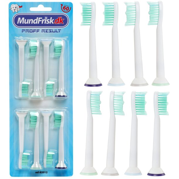 8 st. Borsthuvuden fr Philips Sonicare Proff Result
