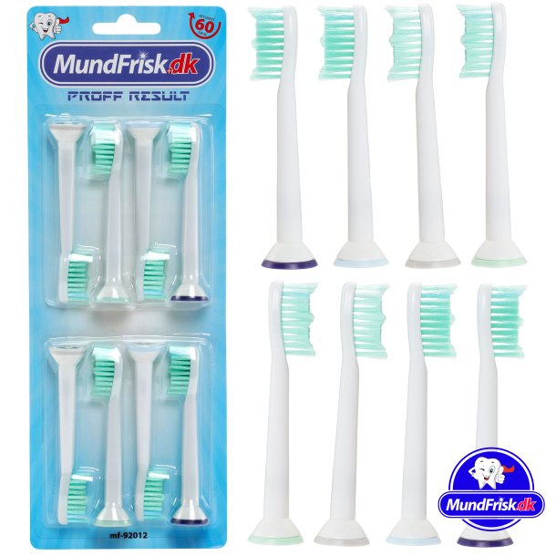 8 Stk. B&uuml;rstenk&ouml;pfe f&uuml;r Philips Sonicare Proff Result