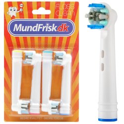 Floss Clean borsthuvuden fr Oral-B FlossAction kompatibel