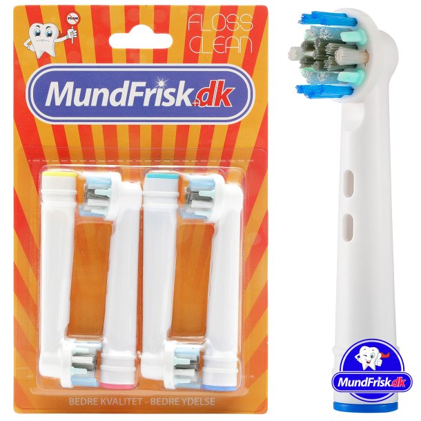 Floss Clean B&uuml;rstenk&ouml;pfe f&uuml;r Oral-B FlossAction kompatibel