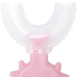 Barnetannbrste U-formet Silikonbrste 2-4 r Animal