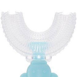 Barnetannbrste U-formet Silikonbrste 2-4 r Grooves