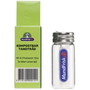 Bredygtig Tandtrd MundFrisk 30 mtr. Glasdispenser