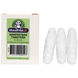 Hllbar tandtrd MundFrisk Refill 3 x 30 mtr.