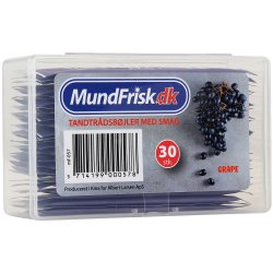 Floss med smaksatt tanntrd Pakket 30 stk.