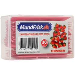 Floss med smaksatt tanntrd Pakket 30 stk.