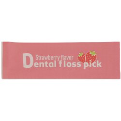 Floss med smaksatt tanntrd Pakket 30 stk.