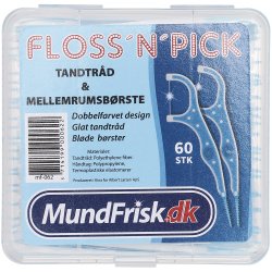 Soft Stick + Dental Floss MundFrisk Floss `n`Pick 60 stk.