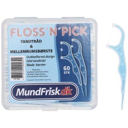 Soft Stick + Dental Floss MundFrisk Floss `n`Pick 60 stk.